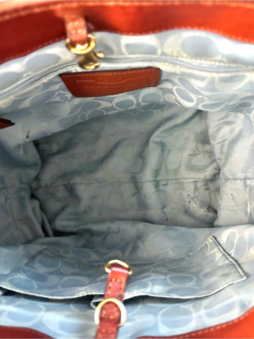 Rare Vintage Coach Gigi Tote #F12888 - Picture 8 of 9